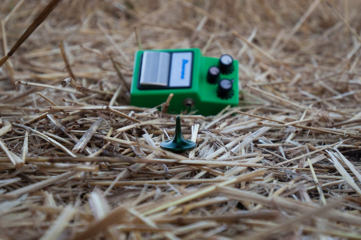 green and black game controller
